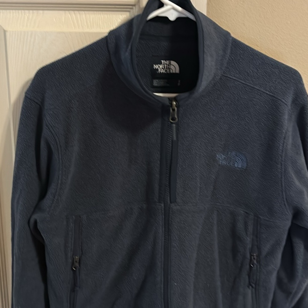 North Face Navy Fleece